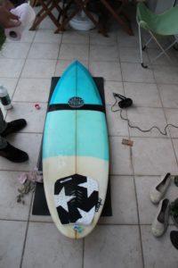 planche de surf dewaxé